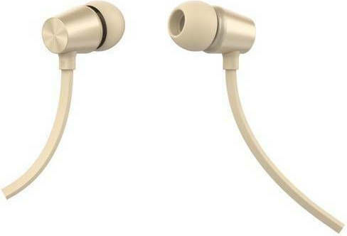 Swissten YS500 In-ear Handsfree με Βύσμα 3.5mm Χρυσό