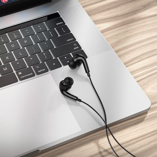 Hoco M1 Pro In-Ear Freihändig Kopfhörer mit Stecker 3.5mm Schwarz