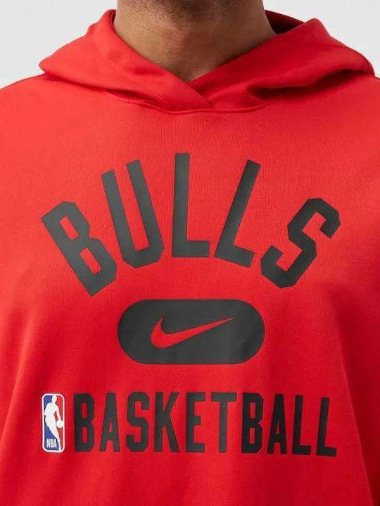 Nike NBA Chicago Bulls University Red with Hood