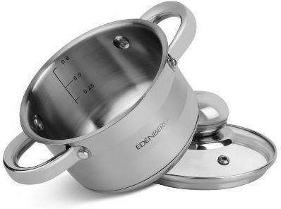 Edenberg Deep Stainless Steel Pot 0.9lt / 12cm