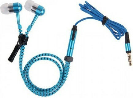 Omega Freestyle Zip In-ear Handsfree με Βύσμα 3.5mm Μπλε