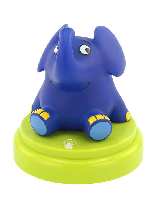 Ansmann Led Παιδικό Διακοσμητικό Φωτιστικό Elephant Μπλε