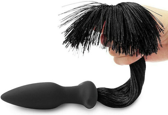 Lovetoy Plug Anal Cu Coada De Cal Neagră