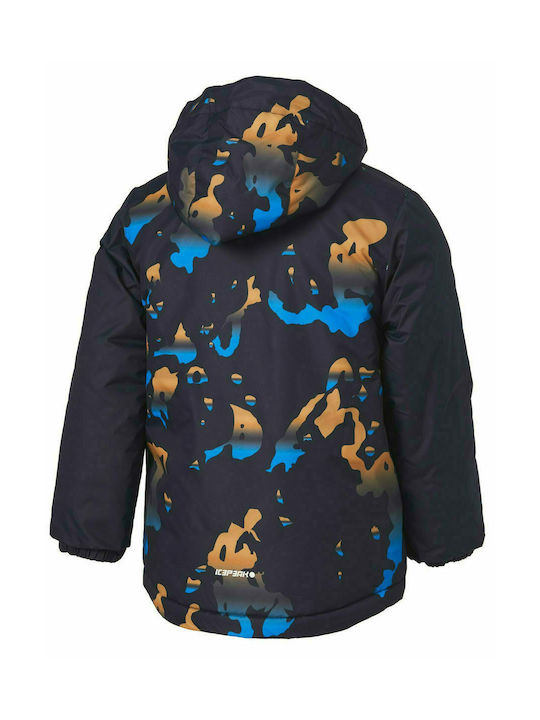 Icepeak Impermeabil Jachetă sport pentru copii Scurt cu glugă Albastru Leary