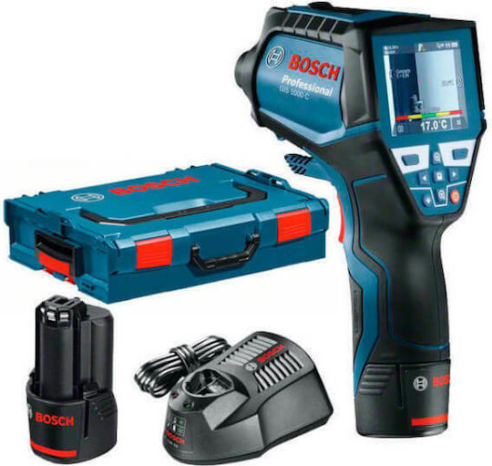 Bosch GIS 1000 C Termometru cu infraroșu pentru temperaturi de la -40°C până la 1000°C cu Raport de Distanță 50:1