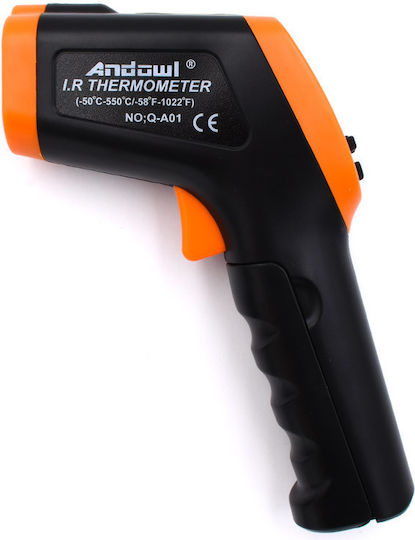 Andowl Infrared Thermometer -42°C to 550°C with Distance Ratio 12:1 Q-A01