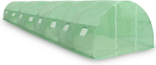 vidaXL 45538 Seră Tunel cu Cadru Metalic 12x3x2m