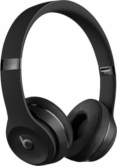 Beats Solo3 Wireless Am Ohr Kopfhörer mit 40 Stunden Betriebszeit und Quick Charge Schwarz