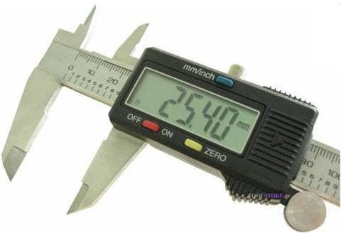 Tactix 245111 Digital Caliper cu interval de măsurare până la 0 - 150mm