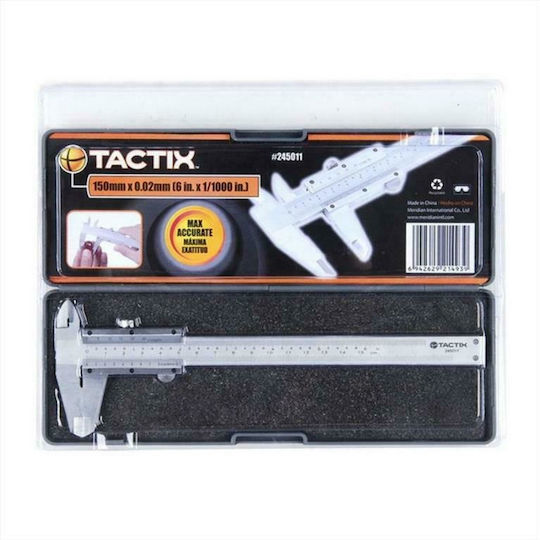 Tactix 245011 Analogic Caliper cu interval de măsurare până la 0 - 150mm