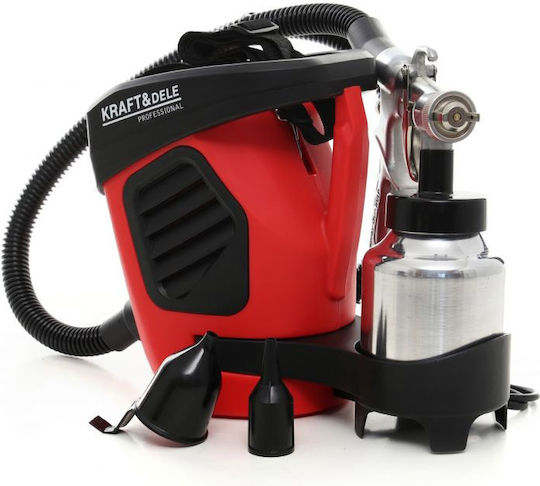 Kraft & Dele Electric Paint Spray Gun 600W with 1lt Container KD1652