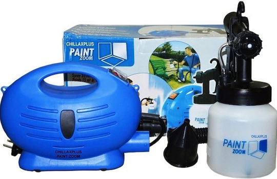 Timeless Tools Hoppline PaintZoom Elektrische Farbspritzpistole mit Behälter 0.8Es