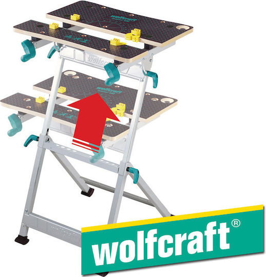 Wolfcraft Master 600 Bancă Rezistență 120kg 65x42x95.5cm 1buc 6182000