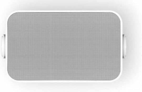 Sonos Outdoor Passive Wall Installation Speakers Pair 19.1x19.9x32.92cm White