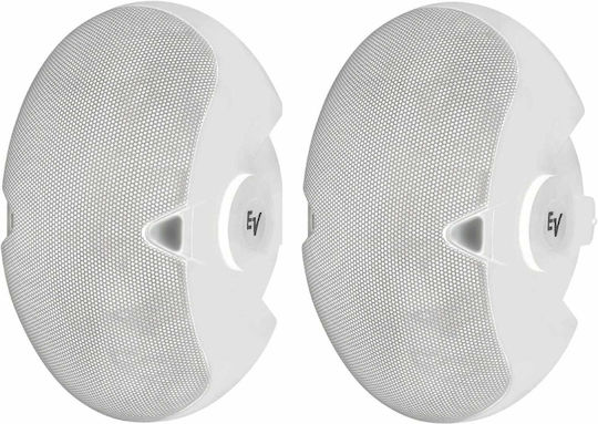 Electro-Voice Evid 4.2 Παθητικά Επιτοίχια Ηχεία 100W (Ζεύγος) Λευκά
