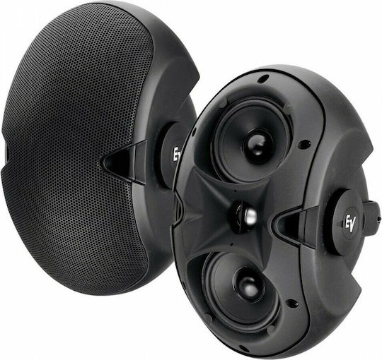 Electro-Voice Evid 4.2 Παθητικά Επιτοίχια Ηχεία 100W (Ζεύγος) 21.6x17.5x31εκ. Μαύρα