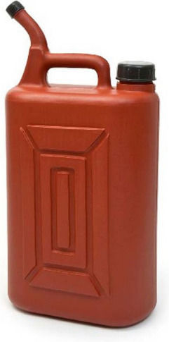 Fuel Plastic Can 13lt Red