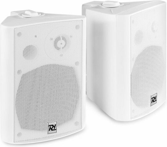 Power Dynamics DS50AW Самоусилващи Епитихични Високоговорители с Bluetooth Двойка 17x25x20см Бели
