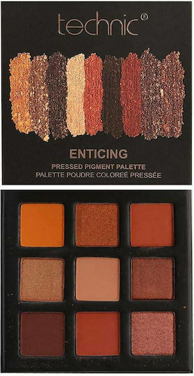 Technic Verlockende Palette mit gepresstem Lidschatten in Mehrfarbiger Form 6,75 g