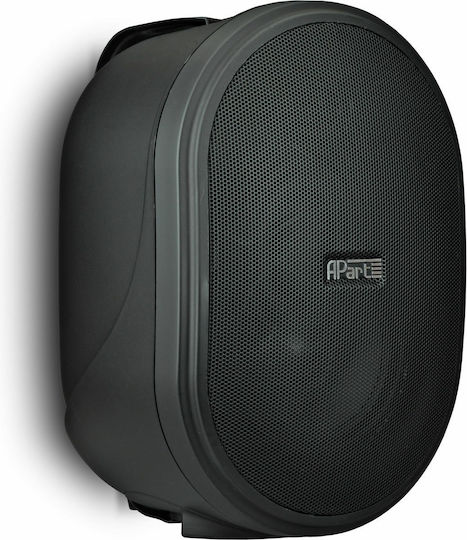 Apart Audio OVO8 Παθητικά Επιτοίχια Ηχεία (Ζεύγος) Μαύρα OVO8-BL