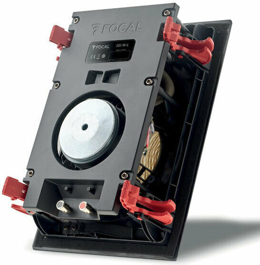 Focal 300IW6 Εντοιχιζόμενο Ηχείο (Τεμάχιο) Μαύρο