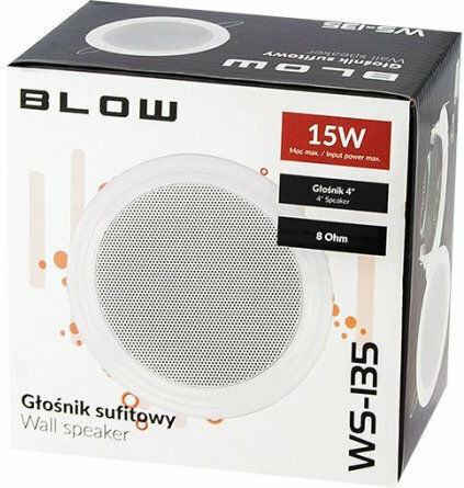 Blow WS-135 Ηχείο Οροφής (Τεμάχιο) 24x8x60εκ. Λευκό