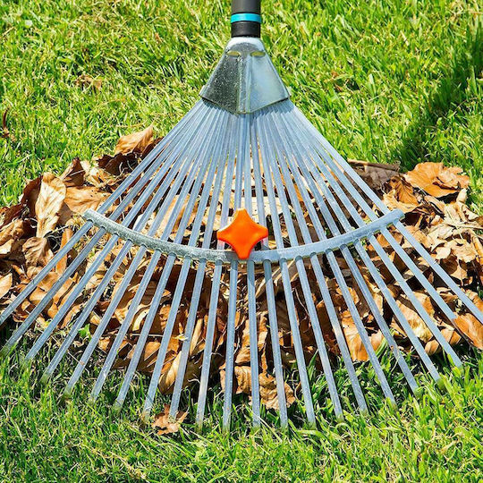 Gardena Natureline Lawn Rake with Handle Adjustable