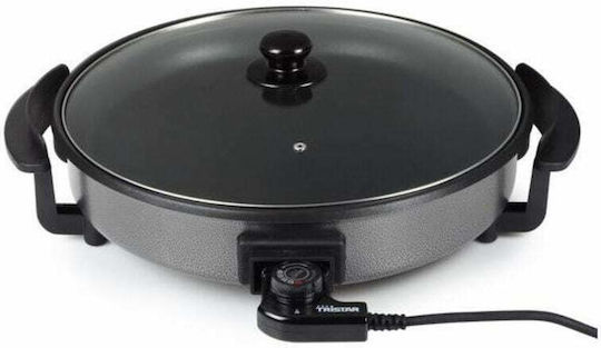 Tristar Teppanyaki Utensil with Adjustable Thermostat 1500W 40x40cm.