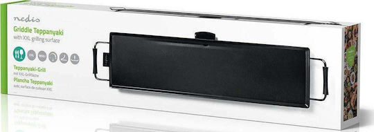 Nedis Teppanyaki Grilling Plate with Adjustable Thermostat 1800W 90x23cm.