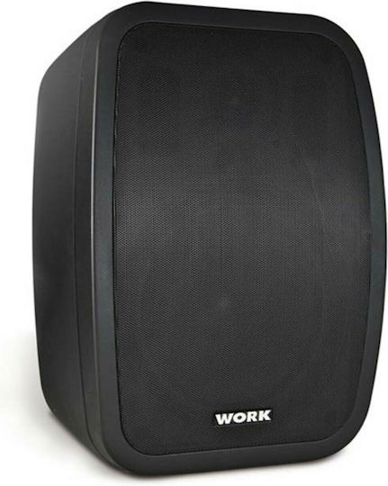Work NEO 4 Passiv Installationslautsprecher Wand Paar 14.8x13.4x21cm Schwarz