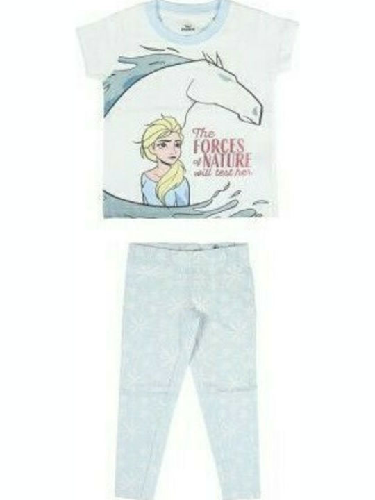 Cerda Kids Set with Pants Summer 2pcs White