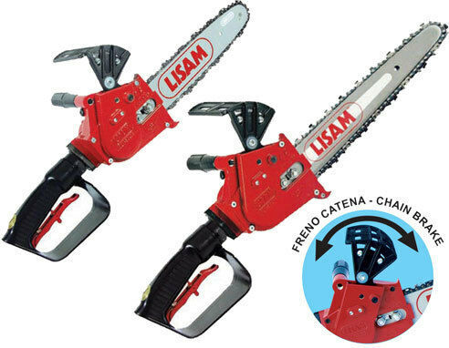 Lisam 2SP Druckluft-Kettensäge mit Llama 8"