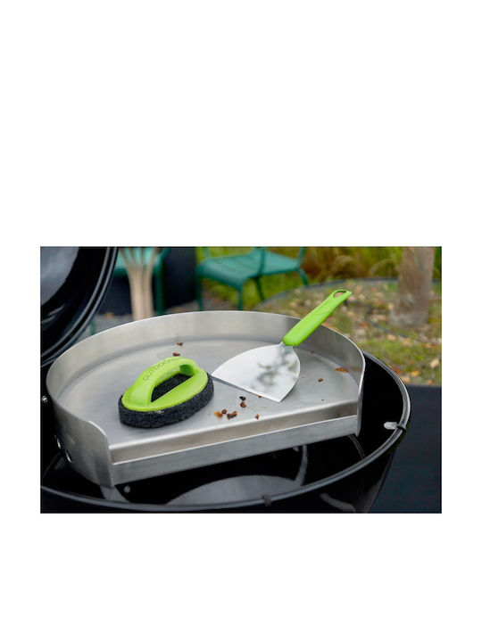 Outdoorchef Set of 2 BBQ Tools with Sharpener and Brush 18.211.99