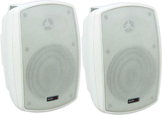 Master Audio NB400 Παθητικά Επιτοίχια Ηχεία (Ζεύγος) Λευκά
