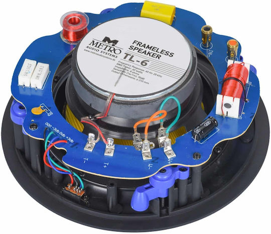 Metro TL-6 100V Ηχείο Οροφής 60W (Τεμάχιο) Λευκό 145.020