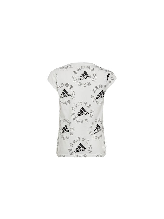 Adidas Kids T-shirt White