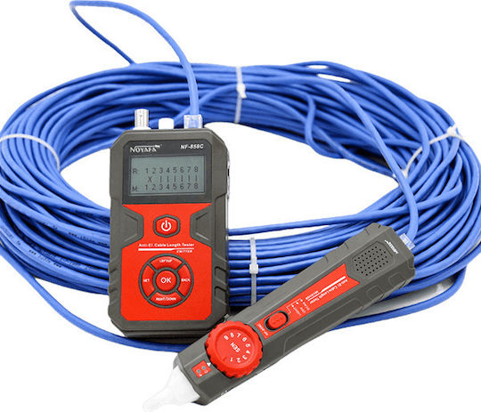 Noyafa NF-858C Ψηφιακός Ανιχνευτής Καλωδίων και Οπτικών Ινών