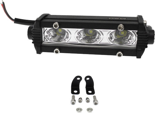 Waterproof Headlights Car in Bar Shape LED Universal 12 / 24V 9W 11.1cm 1pcs