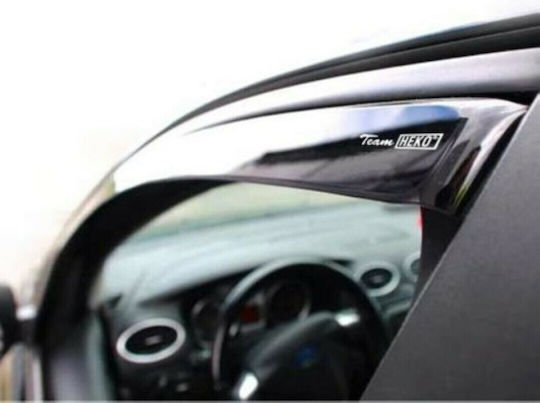 Heko Set of Windbreakers Front Car Dark Fime for Renault Twingo 2pcs