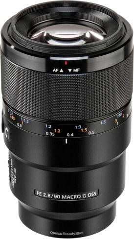 Sony Full Frame Φωτογραφικός Φακός FE 90mm f/2.8 G OSS Telephoto / Macro για Sony E Mount Μαύρος