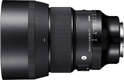 Sigma Full Frame Φωτογραφικός Φακός 85mm F1.4 DG DN Art Telephoto για Sony E Mount Μαύρος