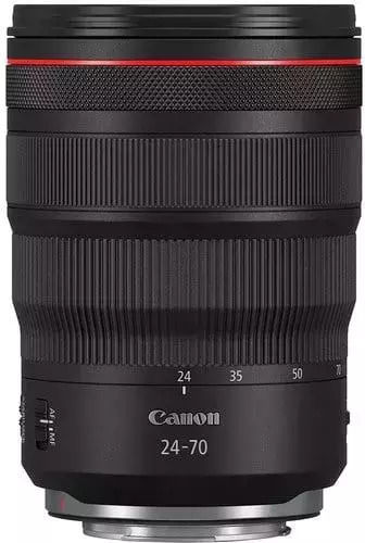 Canon Full Frame Camera Lens RF 24-70mm f/2.8L IS USM Standard Zoom for Canon RF Mount Black