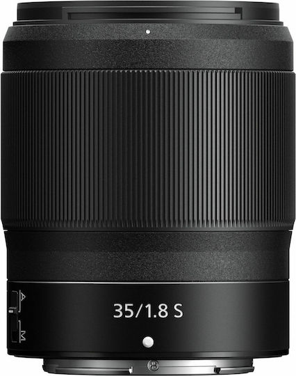 Nikon Full Frame Φωτογραφικός Φακός NIKKOR Z 35mm f/1.8 S Σταθερός για Nikon Z Mount Μαύρος