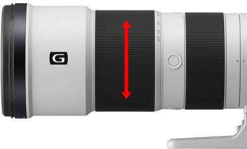 Sony Full Frame Φωτογραφικός Φακός FE 200-600mm F5.6-6.3 G OSS Tele Zoom / Telephoto για Sony E Mount Λευκός