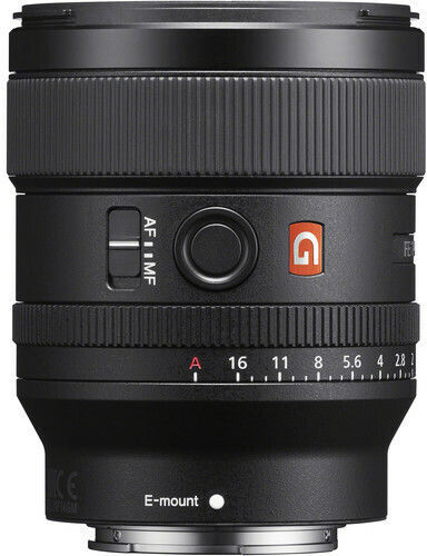Sony Full Frame Φωτογραφικός Φακός FE 24mm f/1.4 GM Wide Angle για Sony E Mount Μαύρος