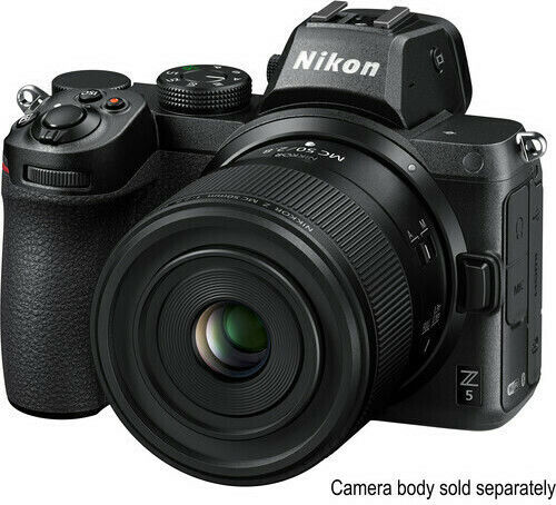 Nikon Full Frame Φωτογραφικός Φακός Nikkor Z MC 50mm f/2.8 Standard / Macro για Nikon Z Mount Μαύρος