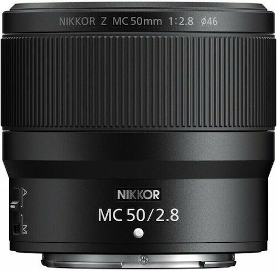 Nikon Full Frame Φωτογραφικός Φακός Nikkor Z MC 50mm f/2.8 Standard / Macro για Nikon Z Mount Μαύρος