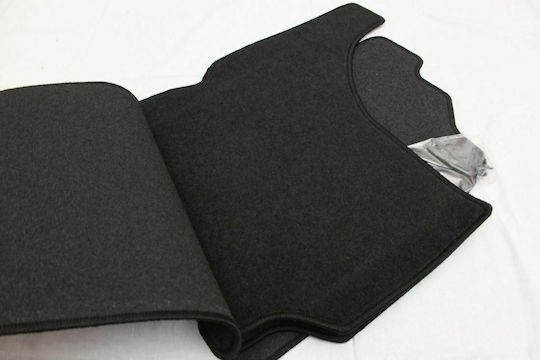 Petex Set of Front and Rear Mats 4pcs for Mitsubishi L200 1996-2006 Black