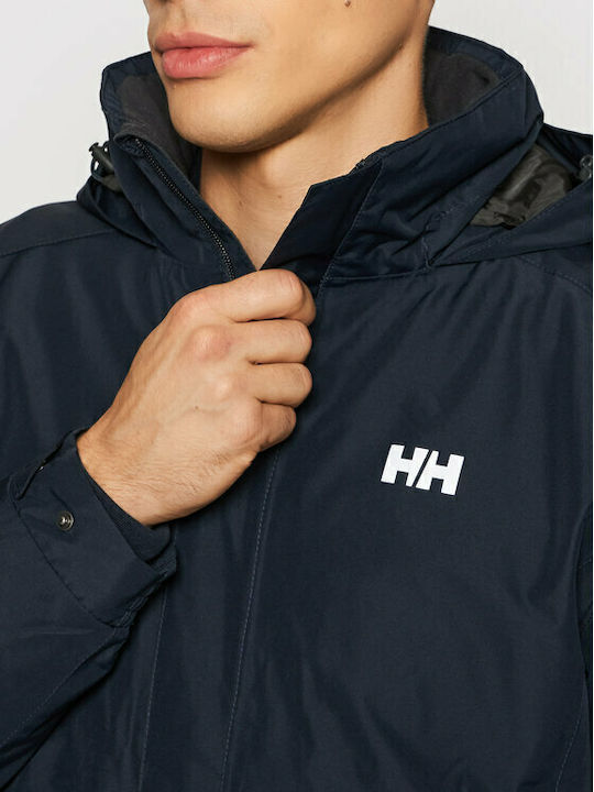 Dubliner Insulated 3 in 1 Winter Jacket Waterproof Navy Blue
