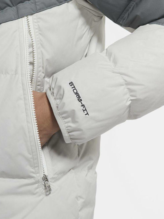 Sporturi Storm-Fit Geci Barbati Puffer Cu Protecție Împotriva Vântului Gri / Gri Deschis